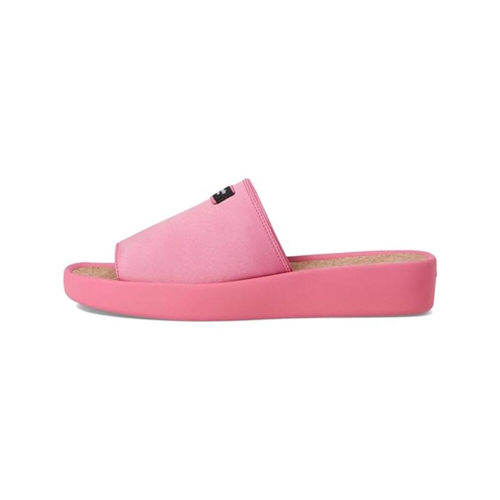 KATE SPADE NEW YORK Womens Pink Spree Toe Wedge Slip On Slide Sandals Shoes 5 B
